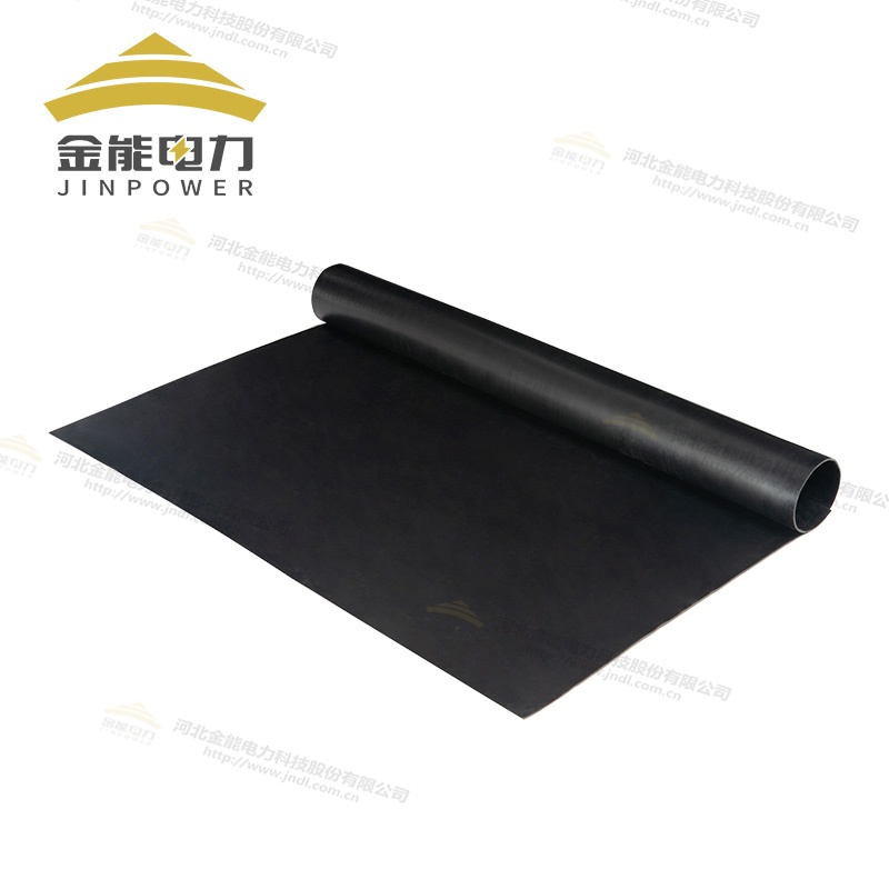 環(huán)保型3-12mm黑色平面絕緣橡膠墊